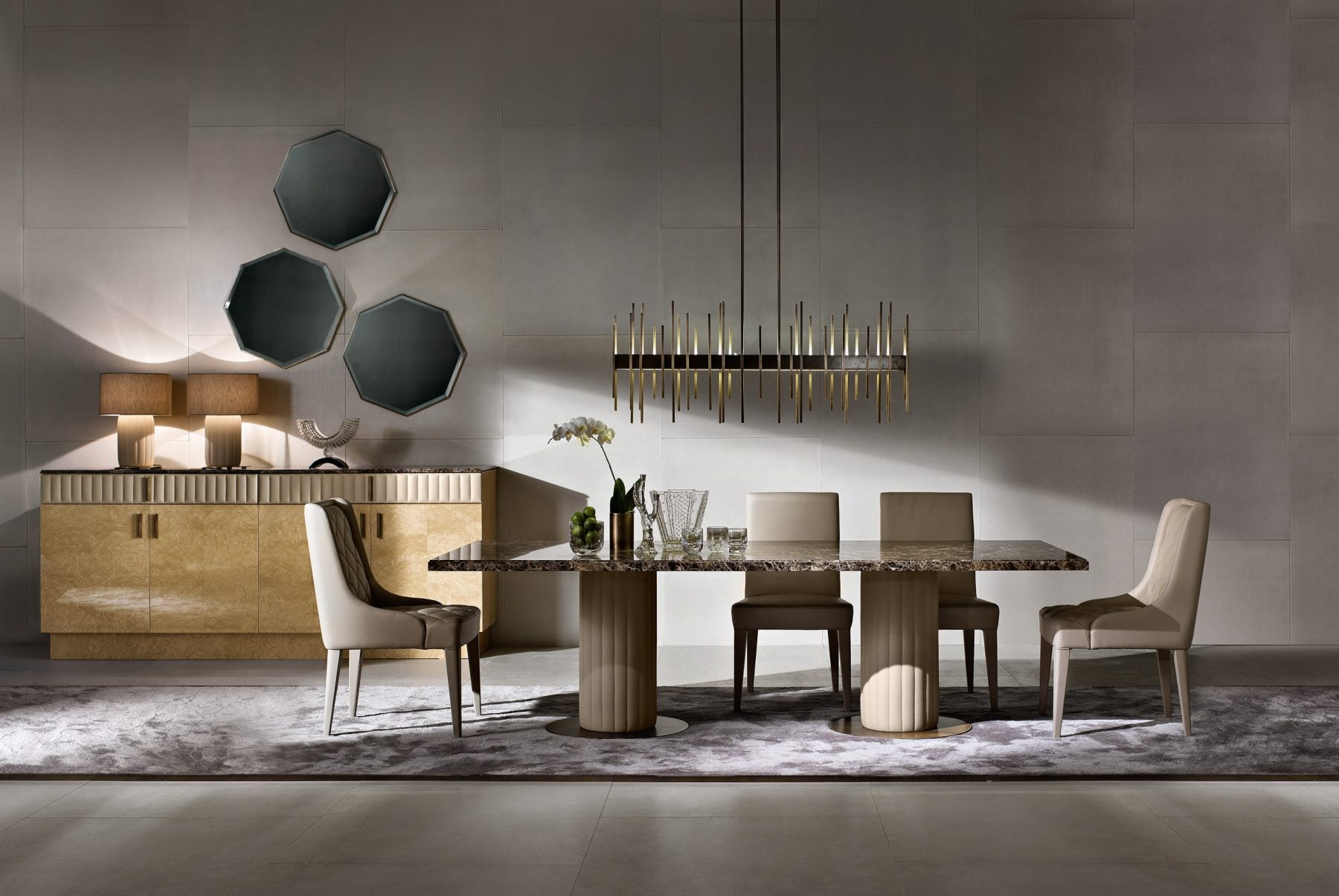 Passerini Luxury Furniture, High End Contemporary Dining Room Furniture Brands