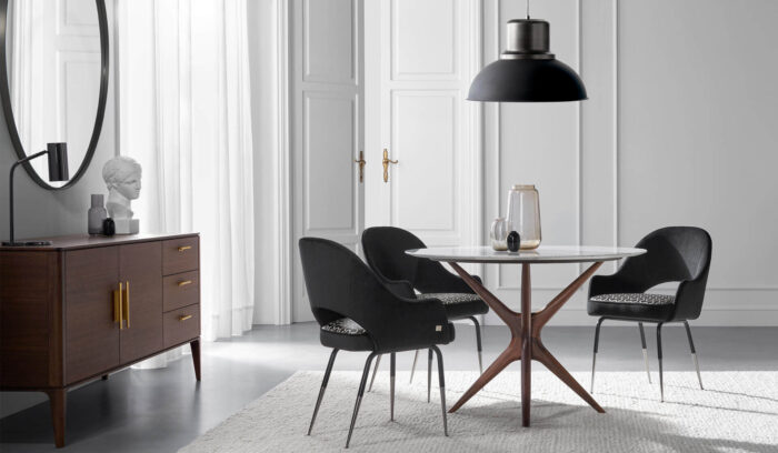 Tazio Round Dining Table