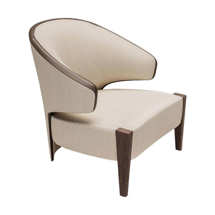 Seta Leather Club Armchair