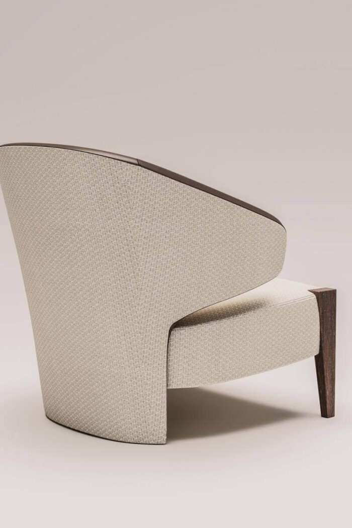 Seta Leather Club Armchair