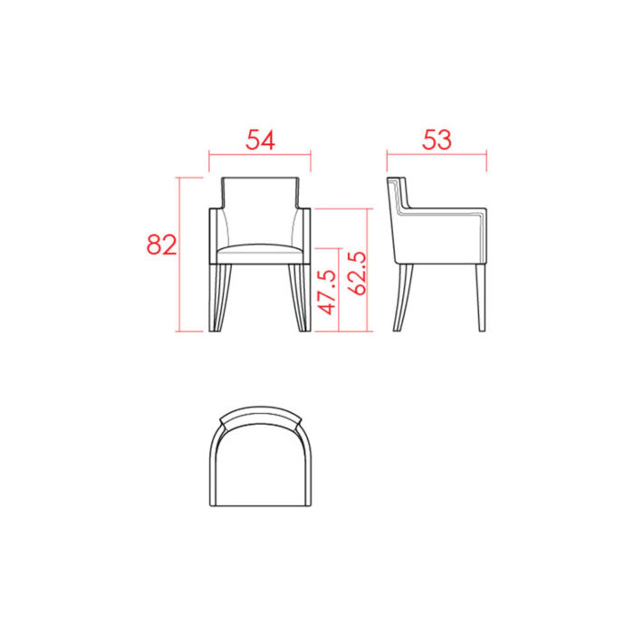 Boston Dining Chair With Arms