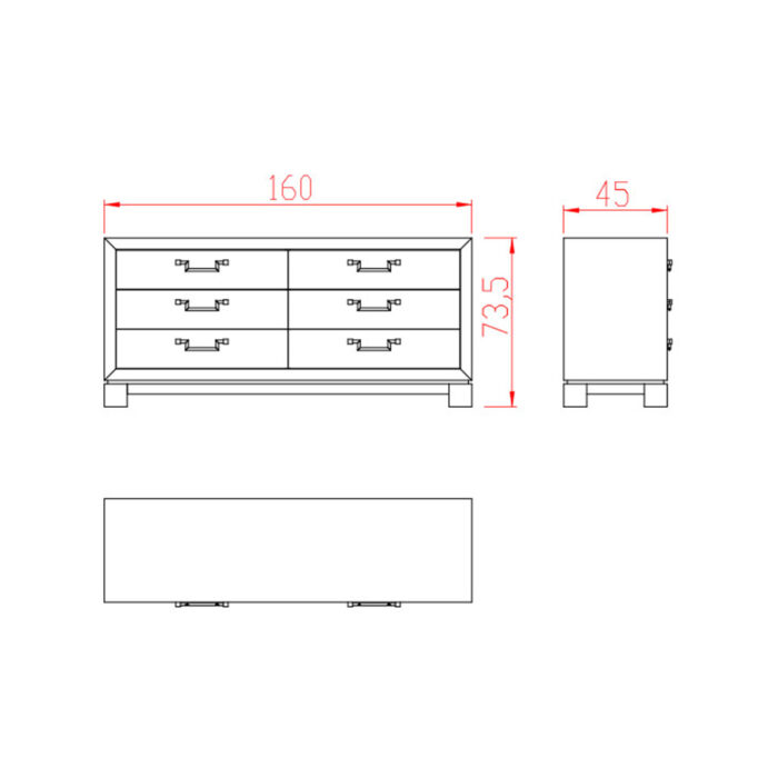 Silex Chest of Drawers