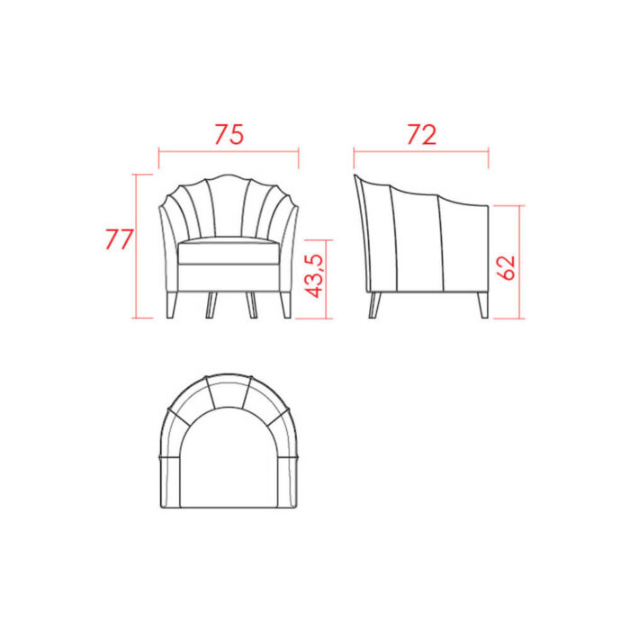 Gotham Armchair