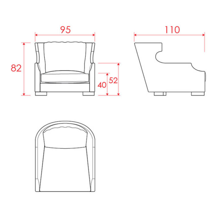 L'Excessif Armchair