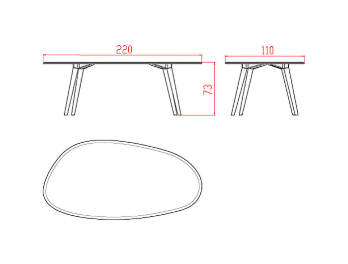 Shape Dining Table