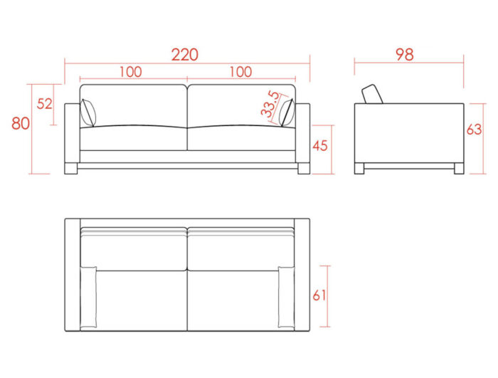 Urbino Marco Sofa