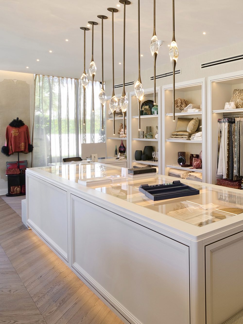Passerini Atelier & Interiors showroom on County Road, Palm Beach Passerini Atelier & Interiors showroom on North County Road, Palm Beach